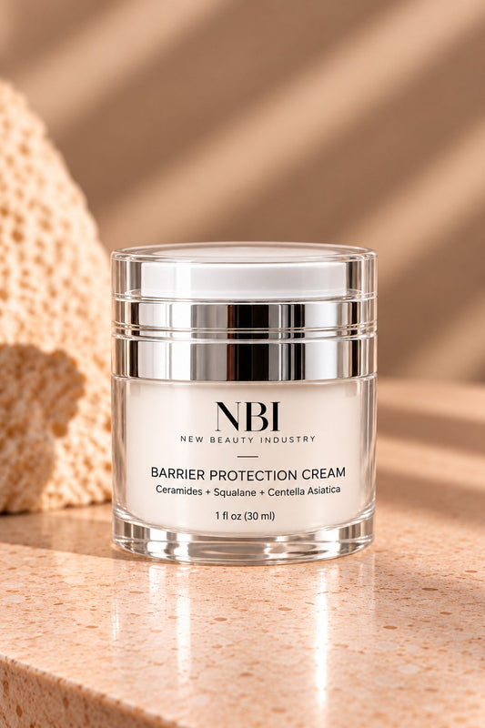 Barrier Protection Face Cream – Ceramides, Snow Mushroom & Shea Butter - New Beauty Industry