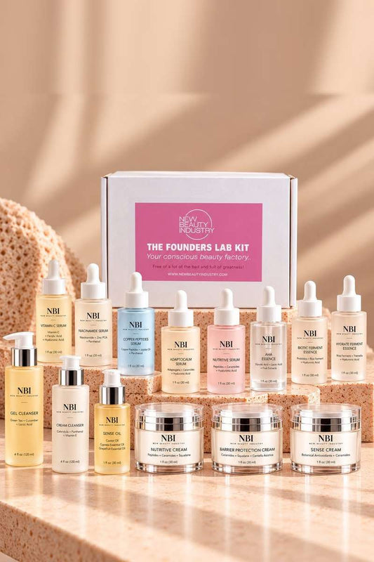 The Founders Lab Kit – 14 Formulas + 1:1 Personal Guidance - New Beauty Industry